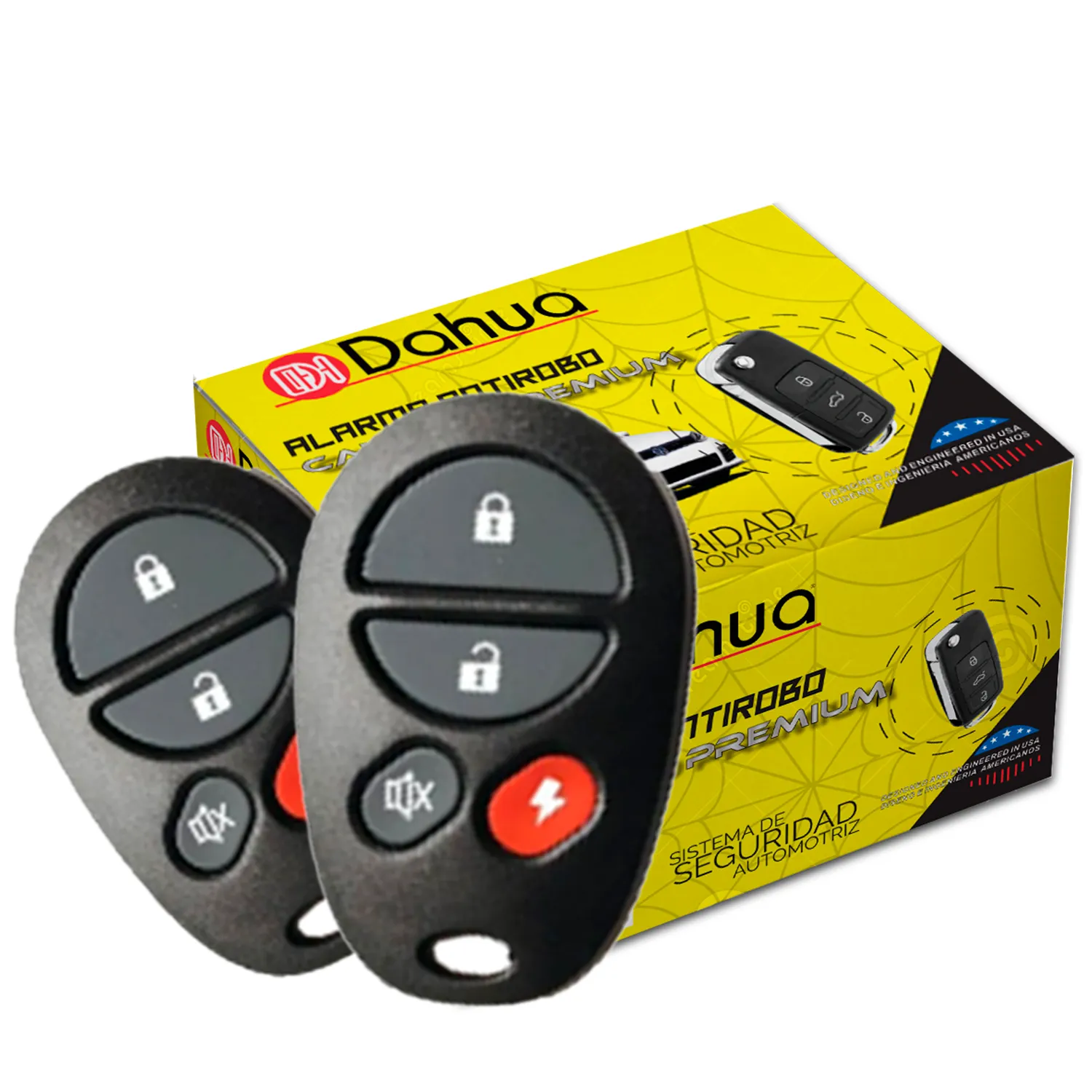 ALARMA  PLASTICO , REFORZADO DOS LLAVES 12V
