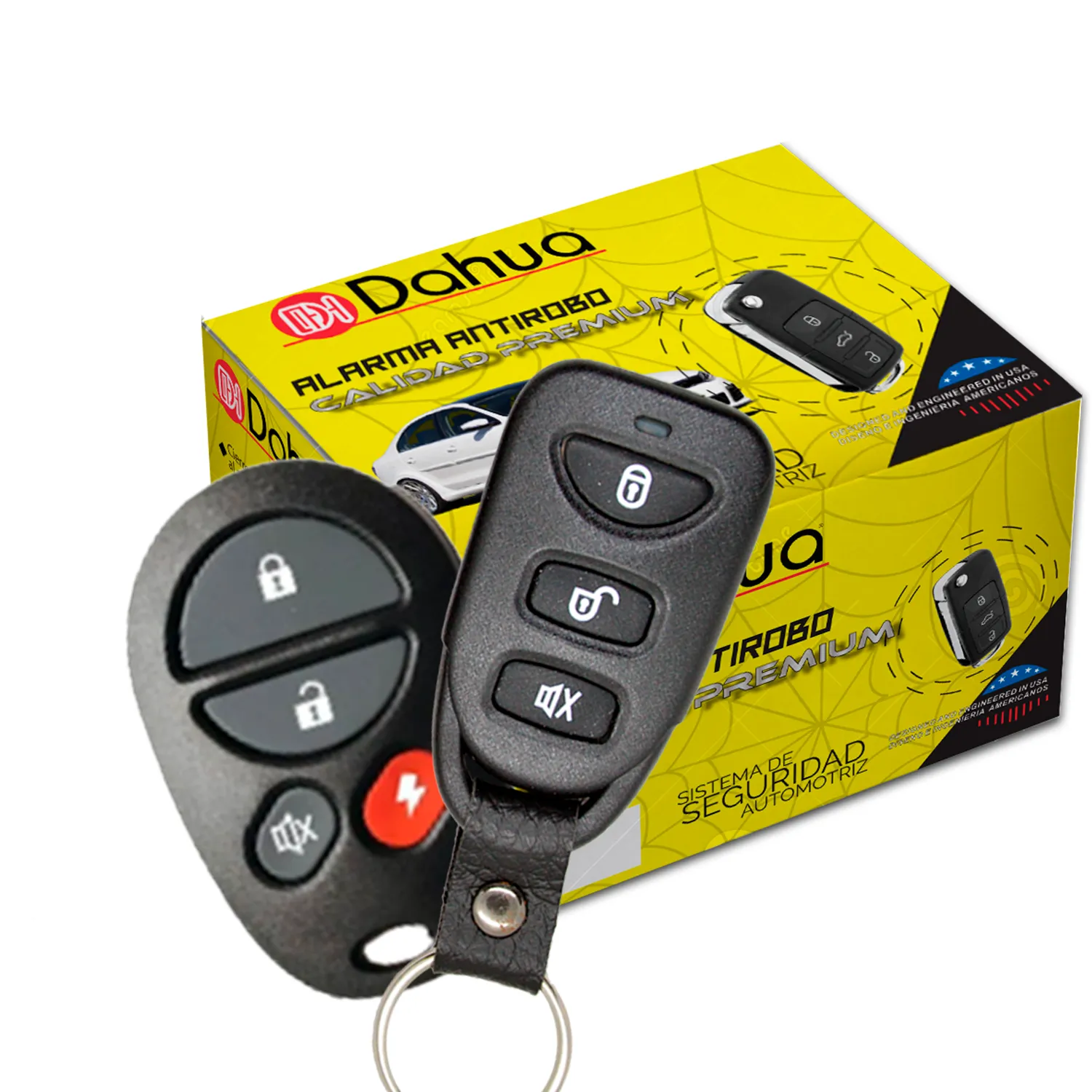 ALARMA  PLASTICO , REFORZADO DOS LLAVES 12V
