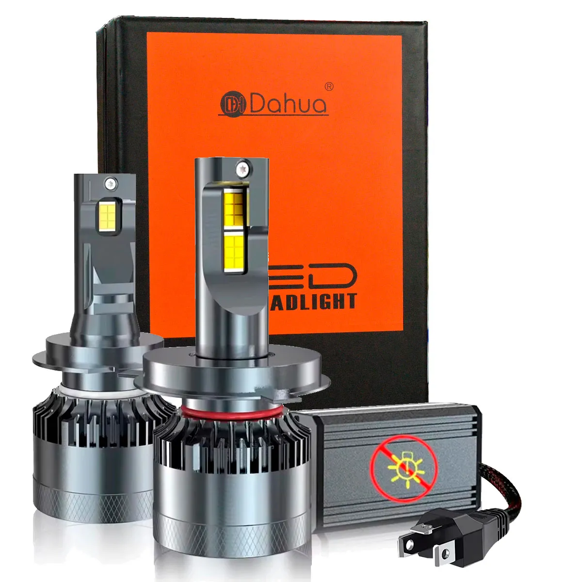 KIT DE LED G40D,9006   120W  8000LMS,With Fan 2sides;